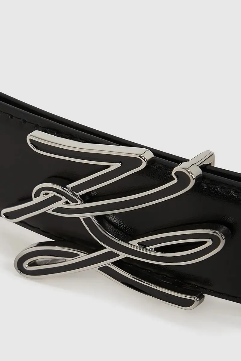 cintura in pelle bilaterale donna colore nero A4W33022 miniatura 3