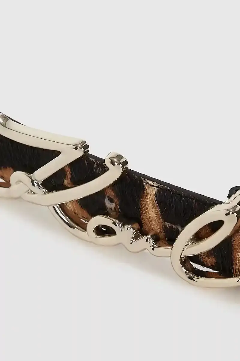 cintura in pelle donna colore marrone A4W33024 miniatura 3