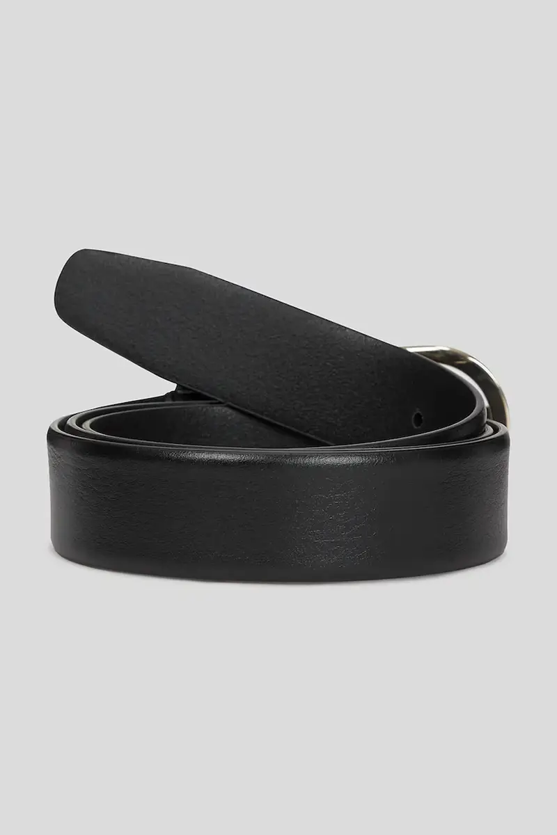 cintura in pelle donna colore nero A3W33041 miniatura 2