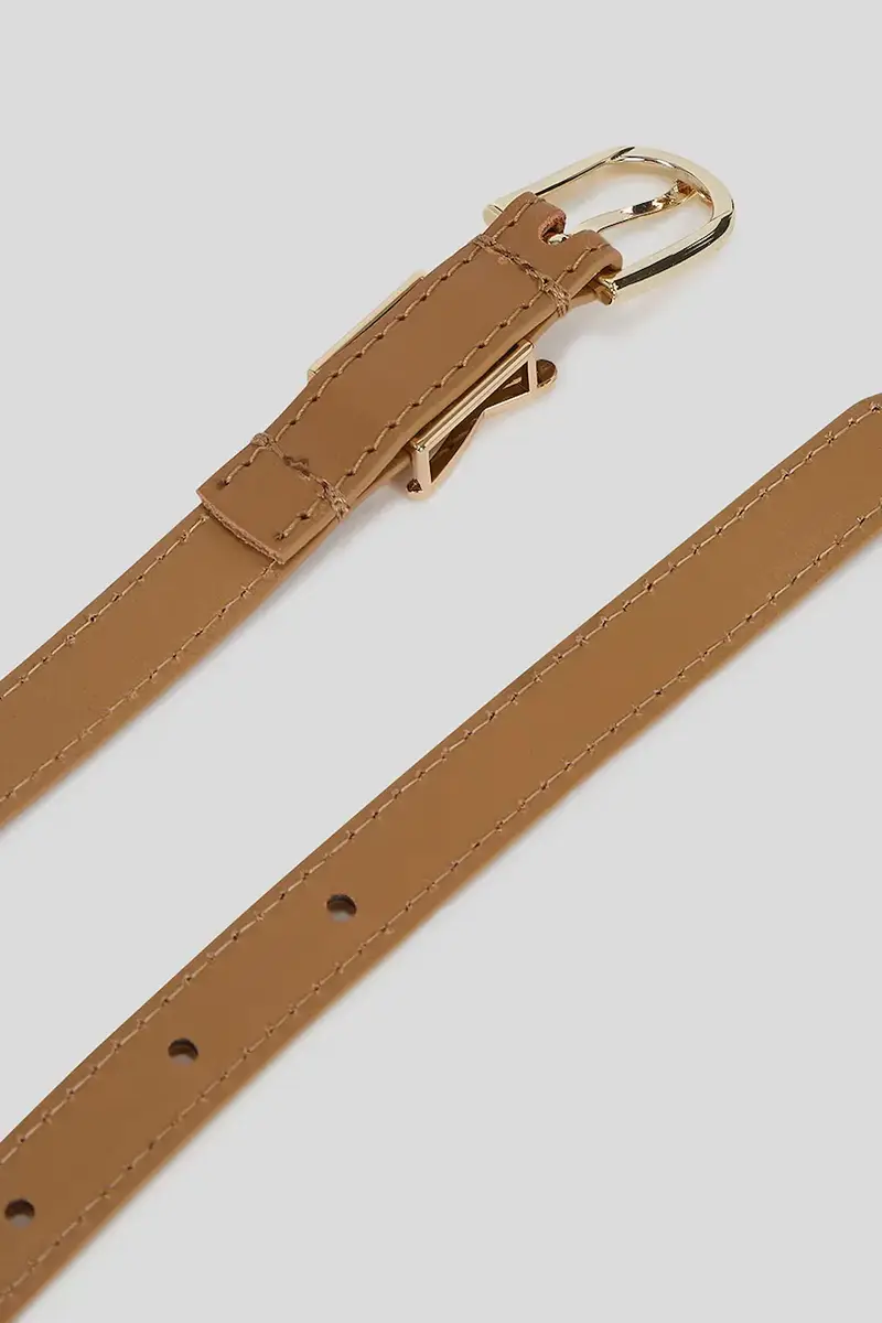 cintura in pelle donna colore rosso A3W33037 miniatura 3