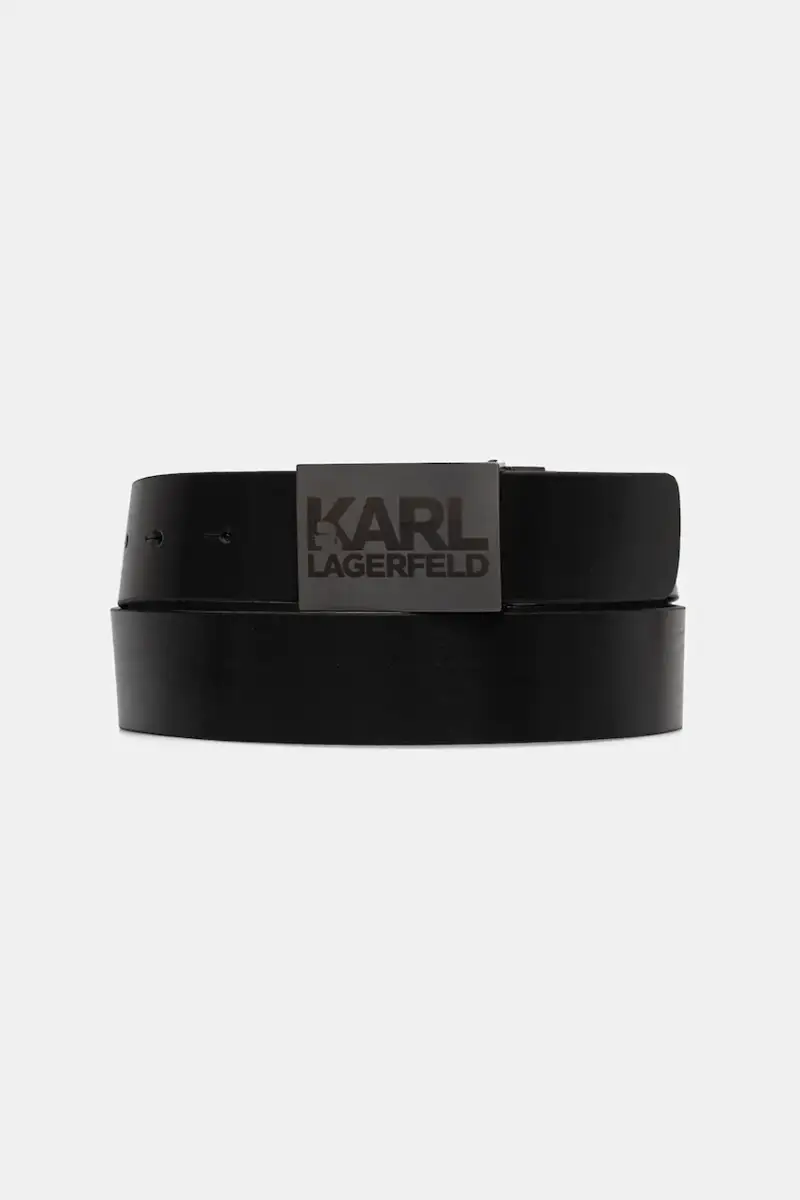 cintura in pelle uomo colore nero