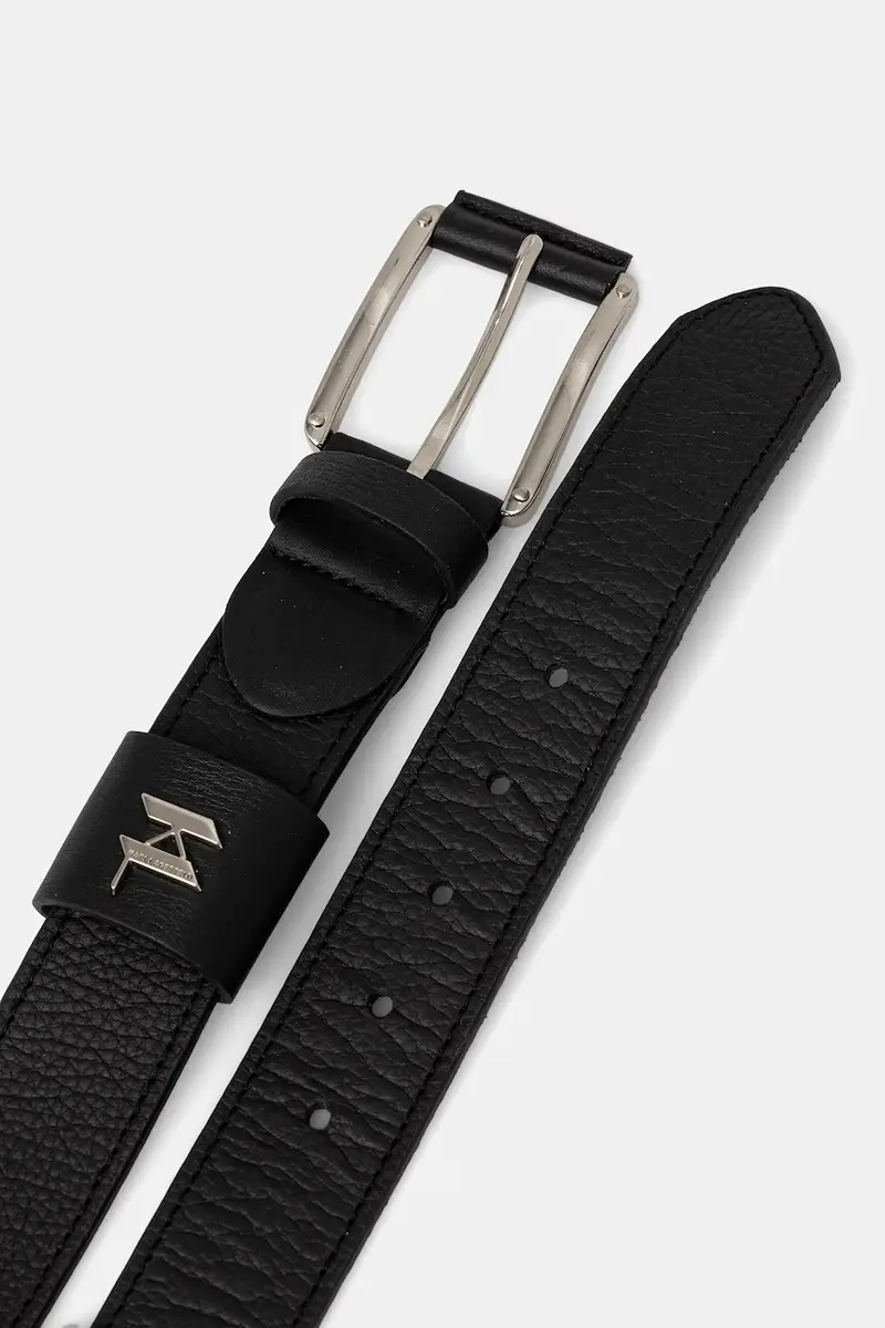 cintura in pelle uomo colore nero 554451.815300 miniatura 2