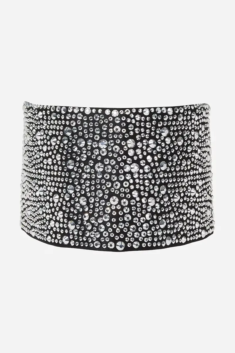 colletto decorativo colore nero A1W33028 miniatura 2