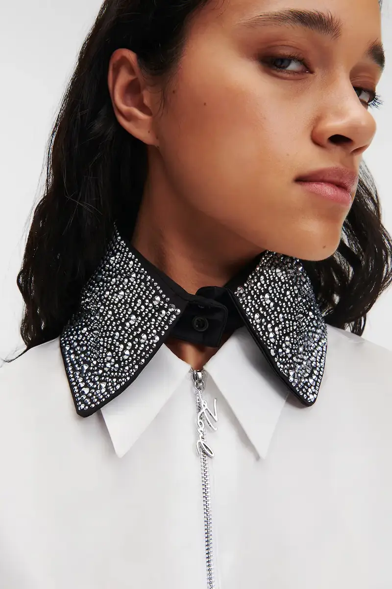 colletto decorativo colore nero A1W33028 miniatura 4