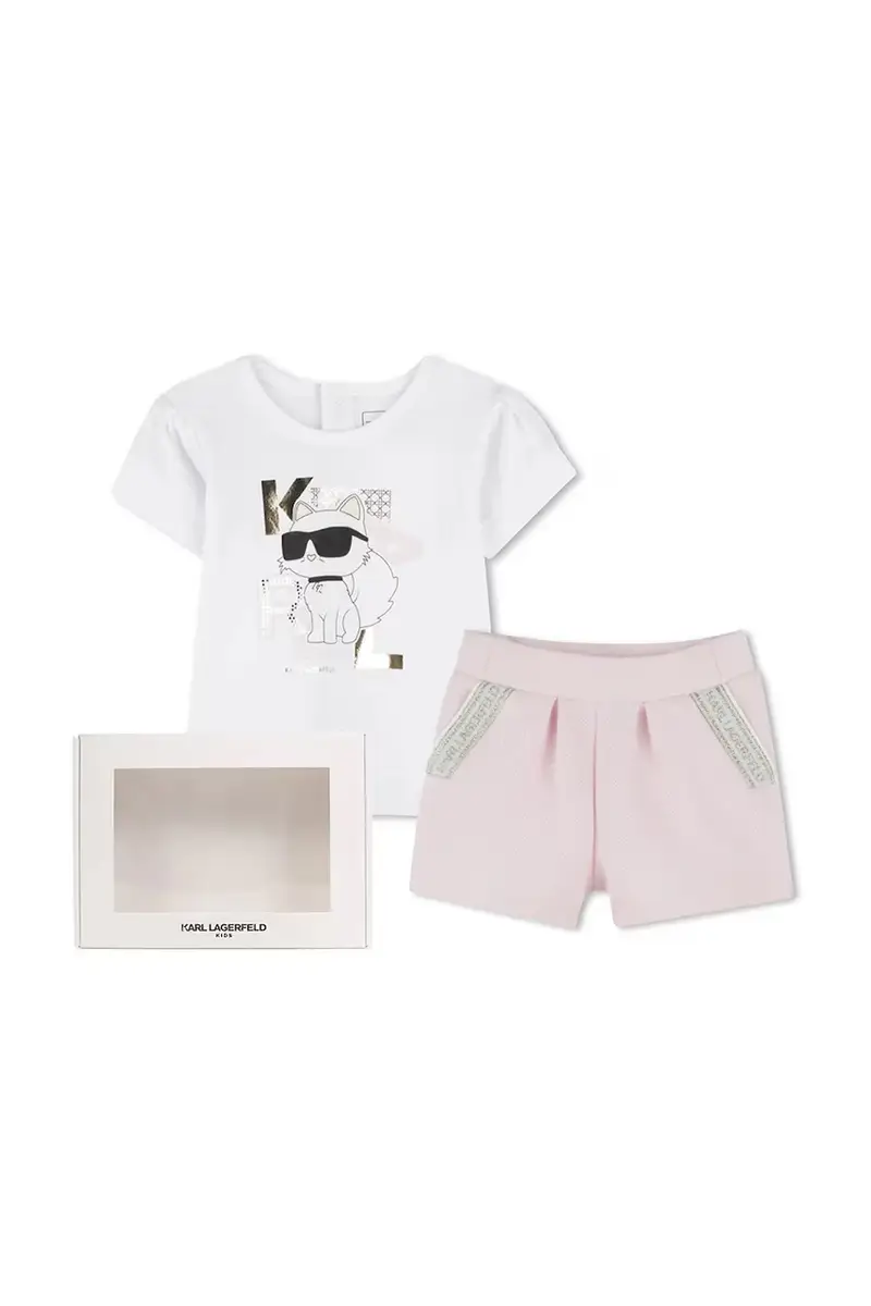 completo in cotone neonato/a colore bianco Z30513