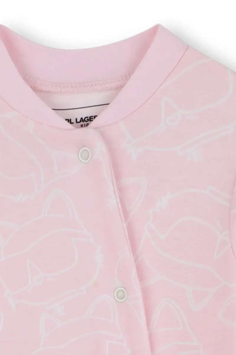 completo in cotone neonato/a Z30968 Rosa miniatura 5