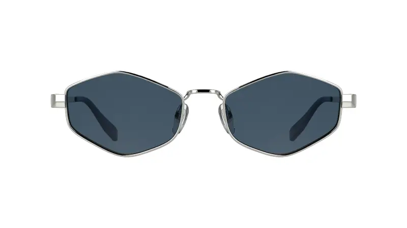 Karl Lagerfeld Occhiali da sole Donna Argento 4198069 miniatura 2