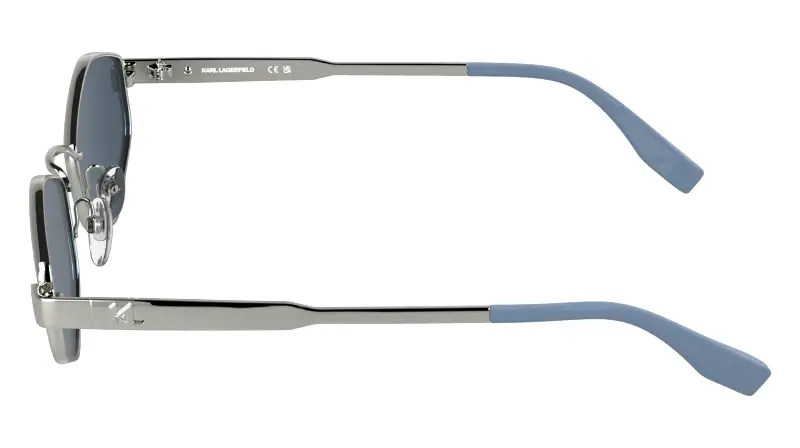 Karl Lagerfeld Occhiali da sole Donna Argento 4198069 miniatura 3