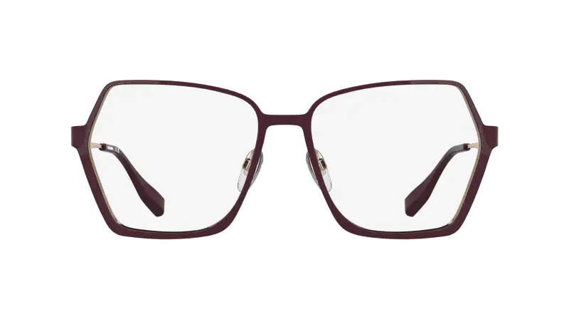 Donna Karl Lagerfeld KL368 605 Montature da vista Metallo Viola Squadrata Normale miniatura 2