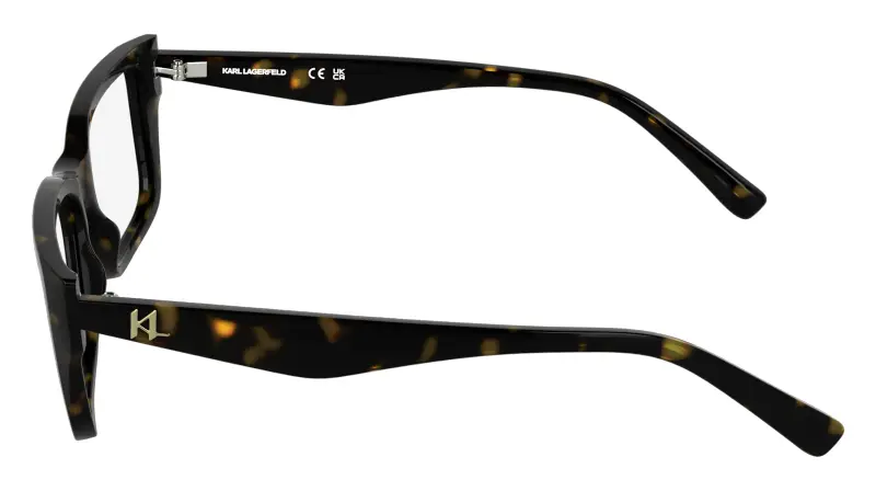 Donna Karl Lagerfeld KL6212 242 Montature da vista Bio-iniettato Havana Squadrata Normale miniatura 3