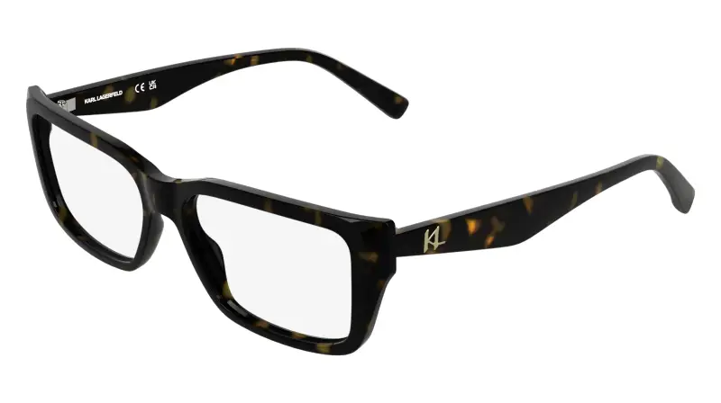 Donna Karl Lagerfeld KL6212 242 Montature da vista Bio-iniettato Havana Squadrata Normale