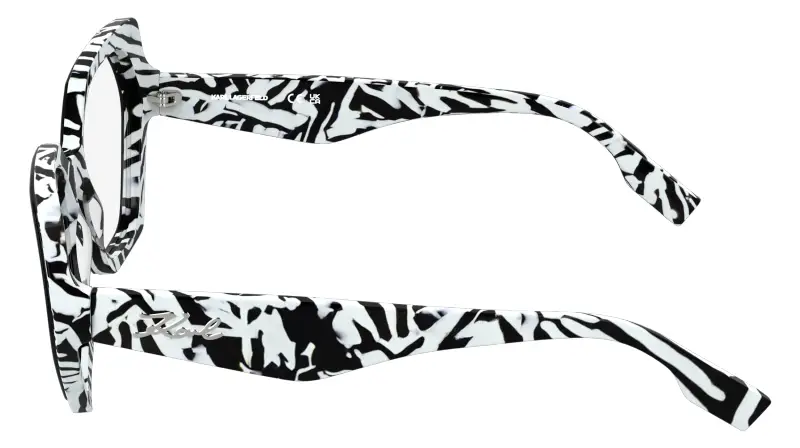 Donna Karl Lagerfeld KL6229 013 Montature da vista Acetato Nero Normale miniatura 3