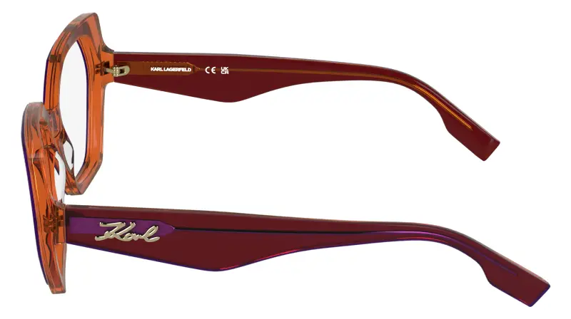 Donna Karl Lagerfeld KL6229 206 Montature da vista Acetato Marrone Normale miniatura 3