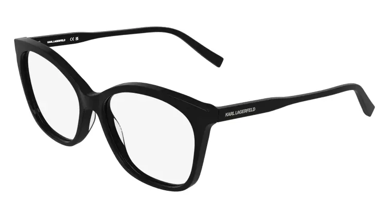 Donna Karl Lagerfeld KL6230 001 Montature da vista Acetato Nero Farfalla Normale