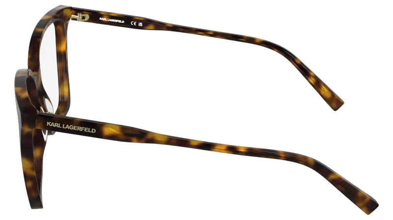 Donna Karl Lagerfeld KL6231 240 Montature da vista Acetato Havana Squadrata Normale miniatura 3