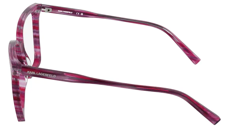 Donna Karl Lagerfeld KL6231 609 Montature da vista Acetato Rosso Squadrata Normale miniatura 3