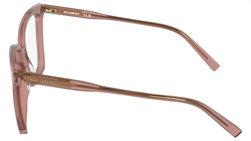 Donna Karl Lagerfeld KL6231 652 Montature da vista Acetato Rosa Squadrata Normale miniatura 3