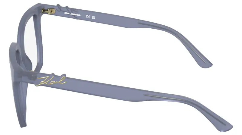 Donna Karl Lagerfeld KL6233 662 Montature da vista Bio-iniettato Viola Squadrata Normale miniatura 3