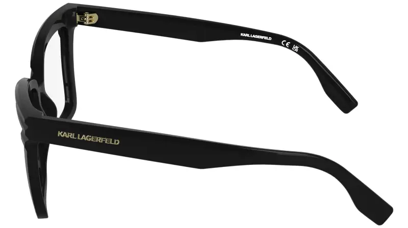 Donna Karl Lagerfeld KL6240 001 Montature da vista Acetato Nero Squadrata Normale miniatura 3