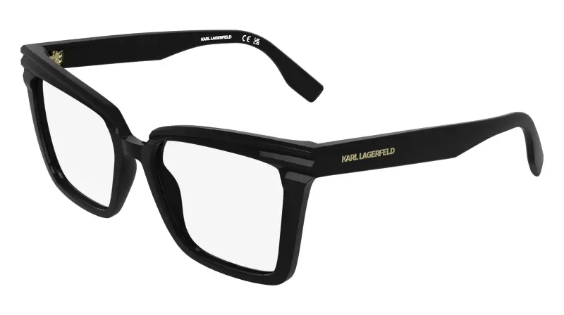 Donna Karl Lagerfeld KL6240 001 Montature da vista Acetato Nero Squadrata Normale