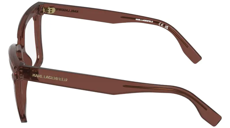 Donna Karl Lagerfeld KL6240 652 Montature da vista Acetato Rosa Squadrata Normale miniatura 3