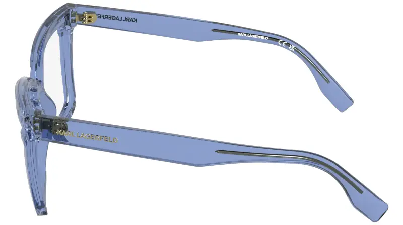 Donna Karl Lagerfeld KL6240 662 Montature da vista Acetato Viola Squadrata Normale miniatura 3