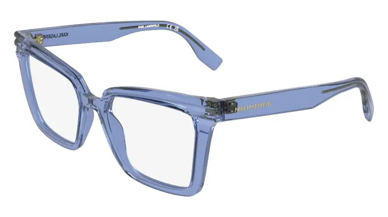 Donna Karl Lagerfeld KL6240 662 Montature da vista Acetato Viola Squadrata Normale