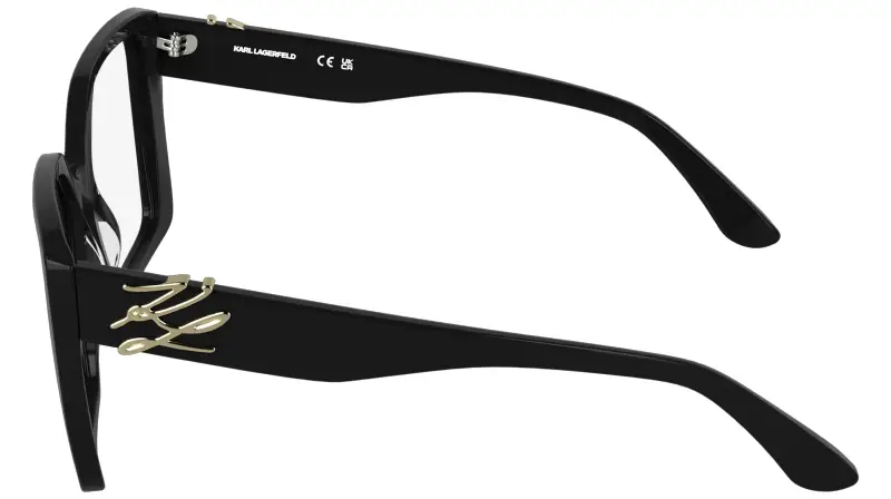 Donna Karl Lagerfeld KL6241 001 Montature da vista Acetato Nero Squadrata Normale miniatura 3