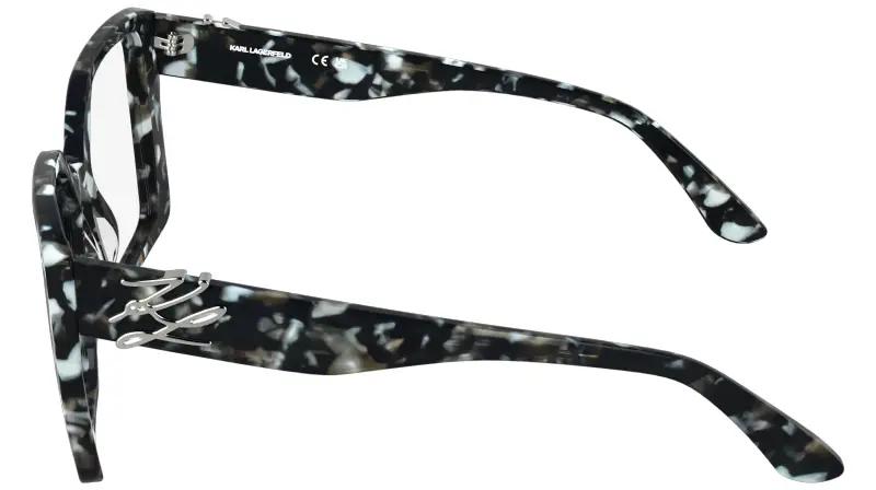 Donna Karl Lagerfeld KL6241 016 Montature da vista Acetato Nero Squadrata Normale miniatura 3