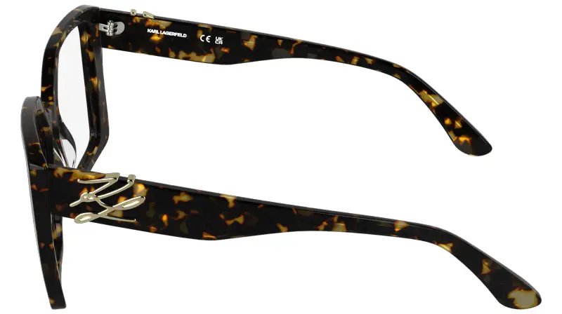 Donna Karl Lagerfeld KL6241 232 Montature da vista Acetato Havana Squadrata Normale miniatura 3