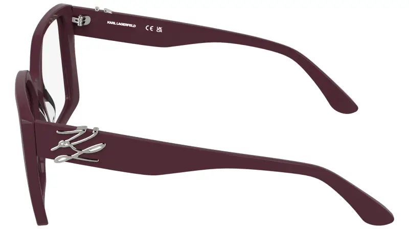 Donna Karl Lagerfeld KL6241 601 Montature da vista Acetato Bordeaux Squadrata Normale miniatura 3