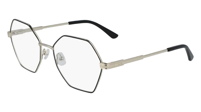 Karl Lagerfeld Donna KL316 718 Montature da vista Metallo Oro Squadrata Fotocromatiche Fotocromatiche