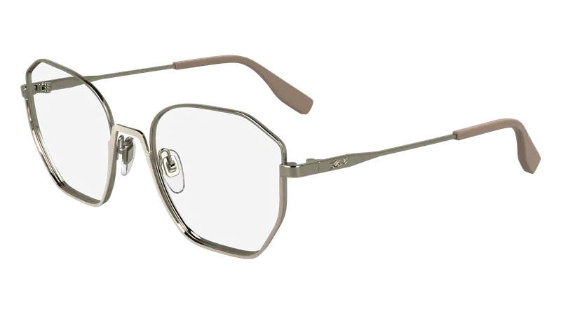 Karl Lagerfeld Donna KL356 264 Montature da vista Metallo Nude Squadrata Normale