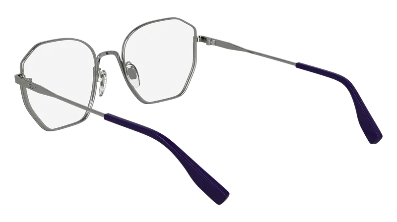 Karl Lagerfeld Donna KL356 532 Montature da vista Metallo Viola Squadrata Normale miniatura 2