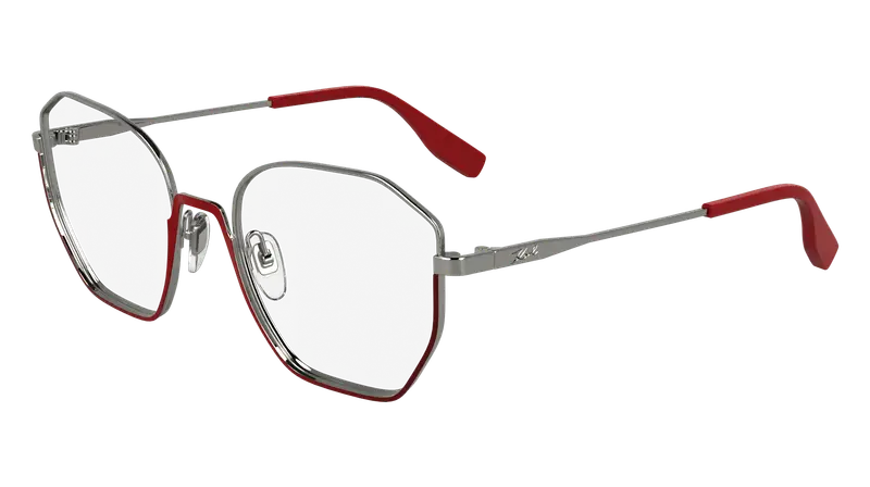 Karl Lagerfeld Donna KL356 638 Montature da vista Metallo Rosso Squadrata Normale