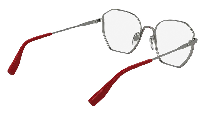 Karl Lagerfeld Donna KL356 638 Montature da vista Metallo Rosso Squadrata Normale miniatura 3