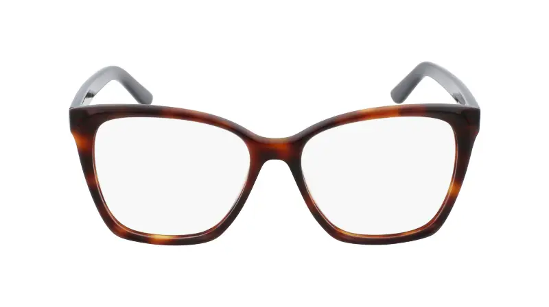 Donna KL6050 215 Montature da vista Acetato Havana Squadrata Normale Normale miniatura 2