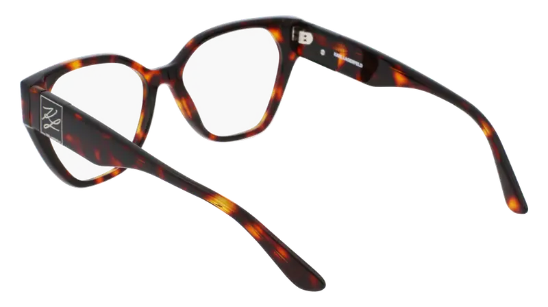 Karl Lagerfeld Donna KL6053 131 Montature da vista Acetato Havana Squadrata Normale Normale miniatura 2