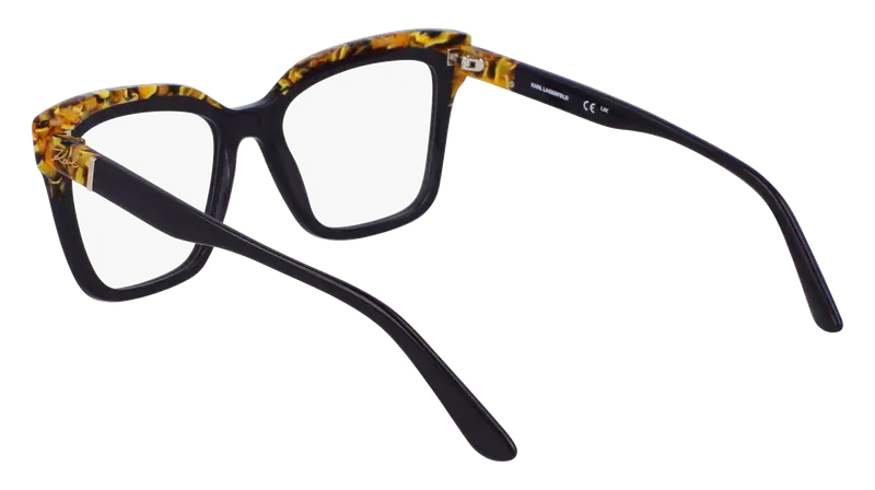 Karl Lagerfeld Donna KL6130 542 Montature da vista Acetato Viola Squadrata Normale Normale miniatura 3