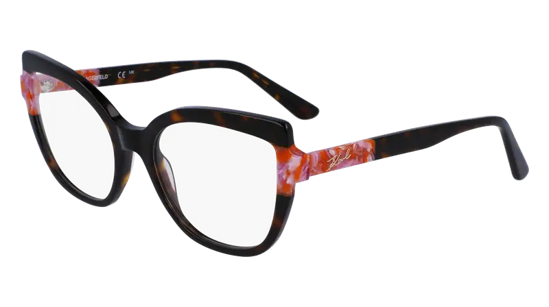 Karl Lagerfeld Donna KL6132 245 Montature da vista Acetato Havana  Cat Eye Normale Normale