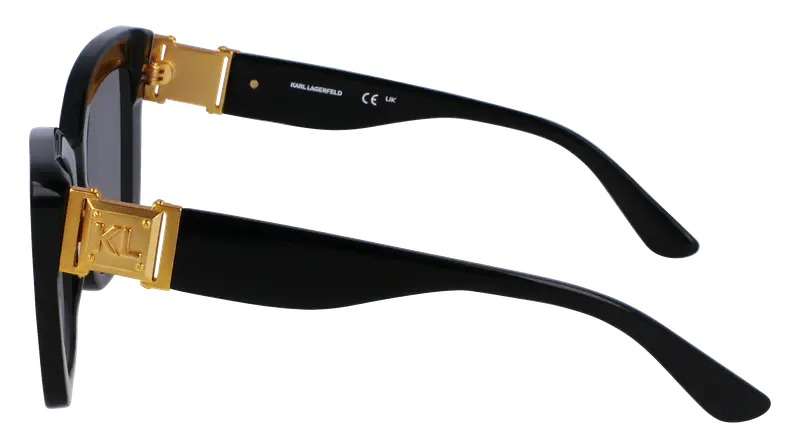 Karl Lagerfeld Occhiali da sole Donna Nero 862374 miniatura 3