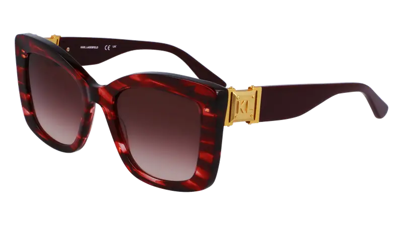 Karl Lagerfeld Occhiali da sole Donna Rosso 862377