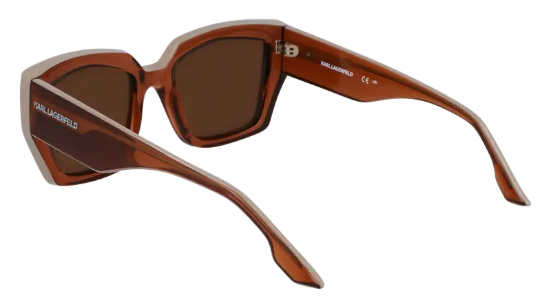 Karl Lagerfeld Occhiali da sole Donna Marrone 862386 miniatura 2
