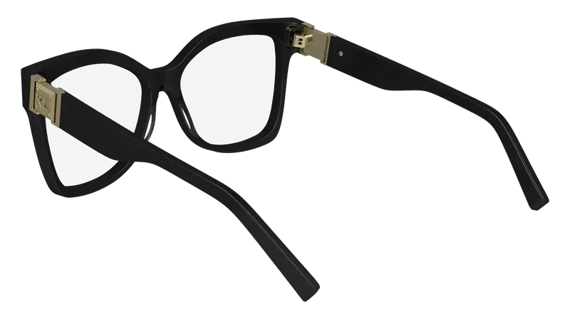 Karl Lagerfeld Donna KL6149 001 Montature da vista Acetato Nero Squadrata Normale Normale miniatura 2