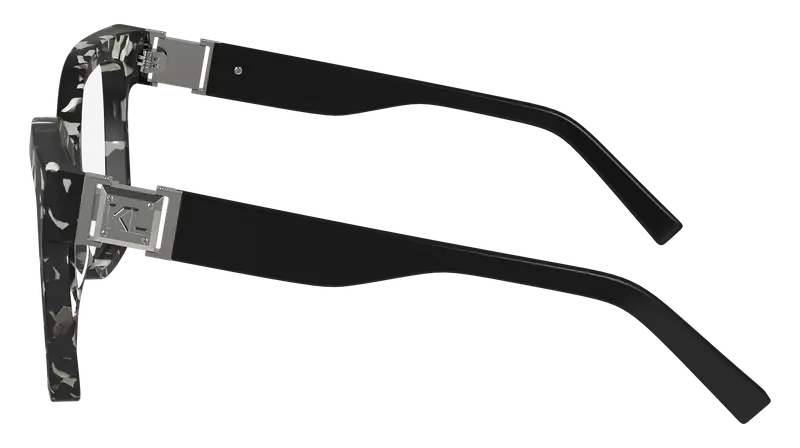 Karl Lagerfeld Donna KL6149 016 Montature da vista Acetato Nero Squadrata Normale Normale miniatura 3