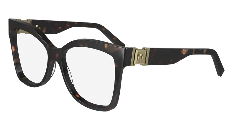 Karl Lagerfeld Donna KL6149 242 Montature da vista Acetato Havana  Squadrata Normale Normale