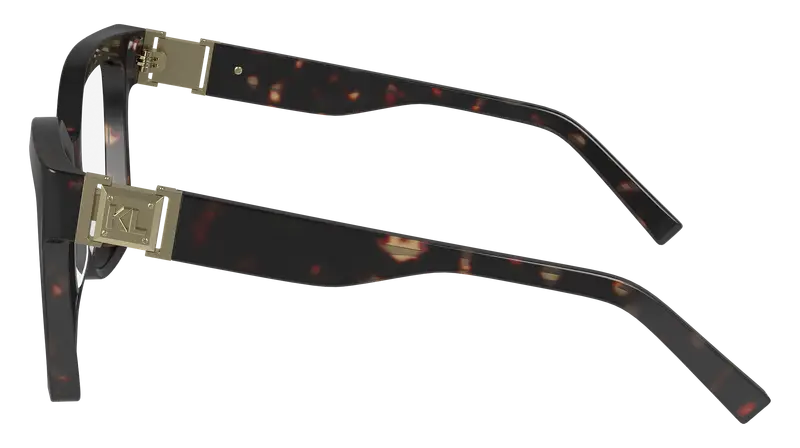 Karl Lagerfeld Donna KL6149 242 Montature da vista Acetato Havana Squadrata Normale Normale miniatura 3