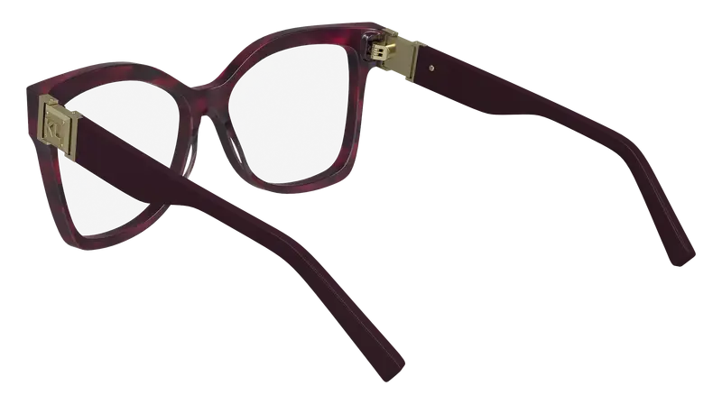 Karl Lagerfeld Donna KL6149 512 Montature da vista Acetato Viola Squadrata Normale Normale miniatura 2