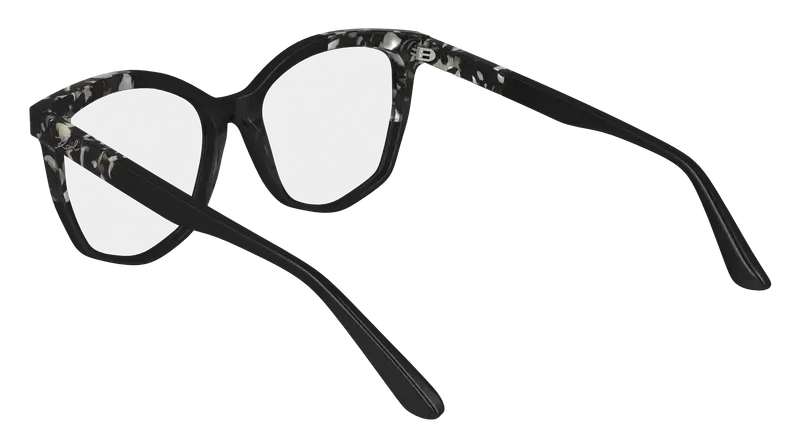 Karl Lagerfeld Donna KL6154 013 Montature da vista Acetato Nero Squadrata Normale Normale miniatura 2