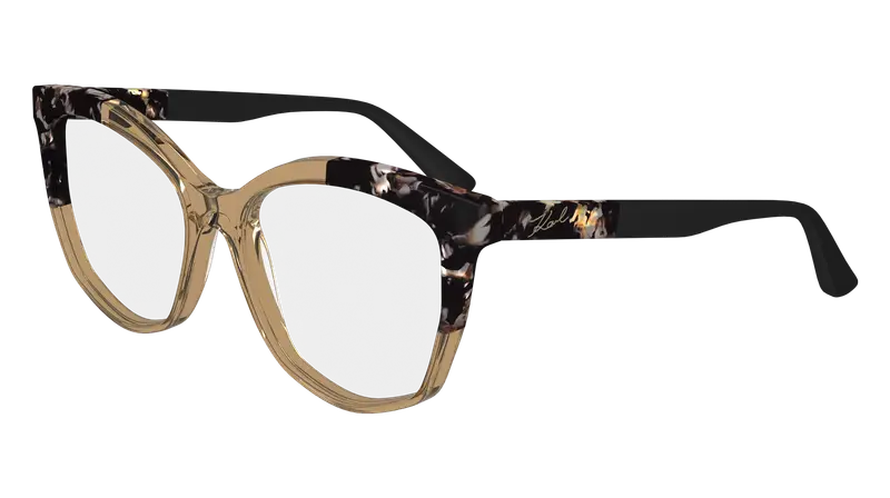 Karl Lagerfeld Donna KL6154 245 Montature da vista Acetato Marrone  Squadrata Normale Normale